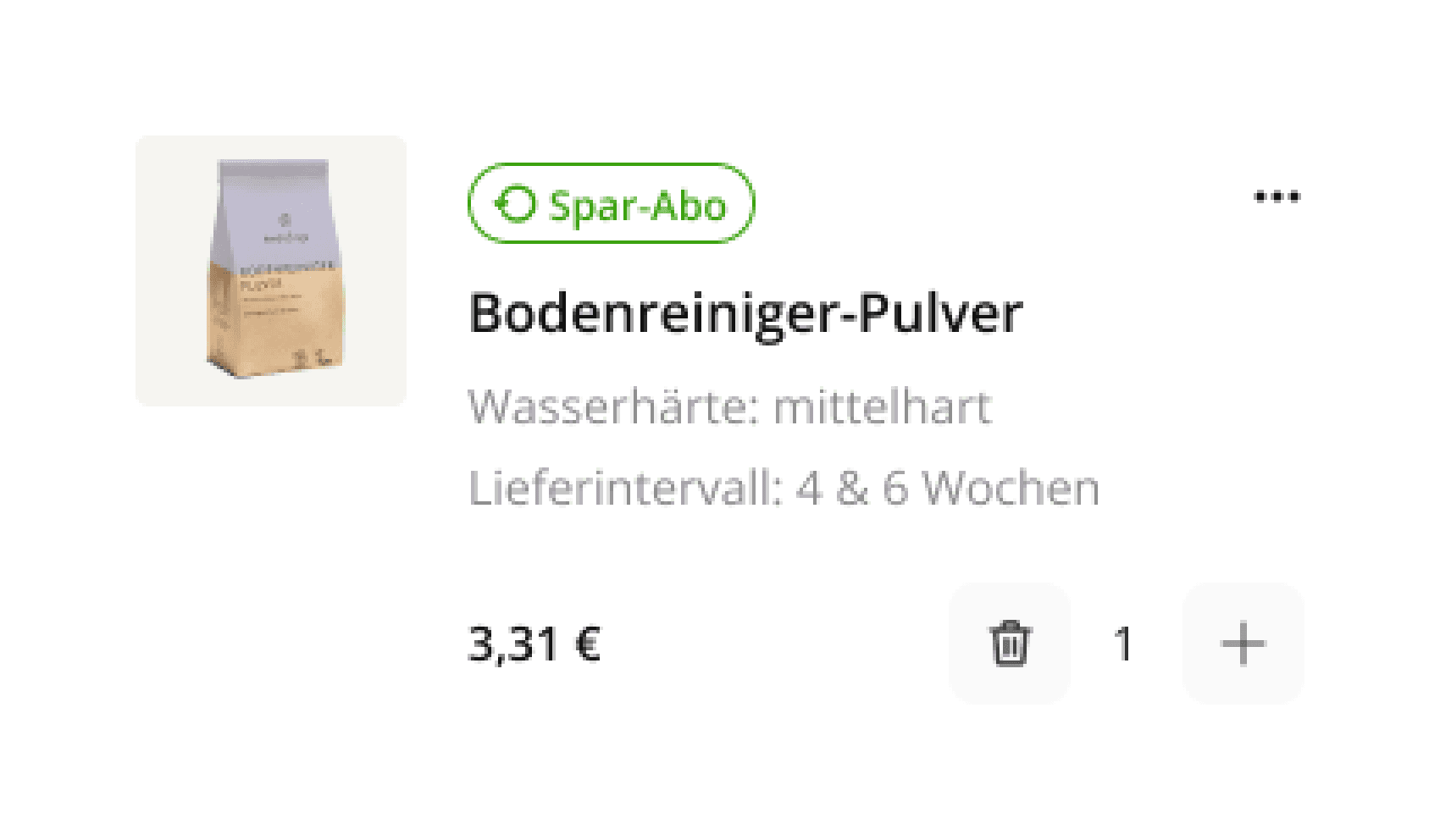 Product card system